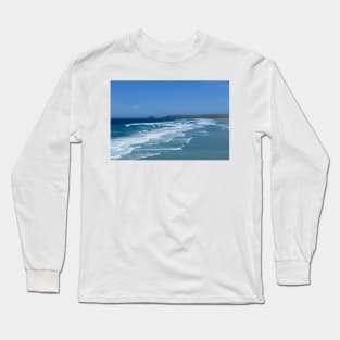 Perran Bay, Cornwall Long Sleeve T-Shirt